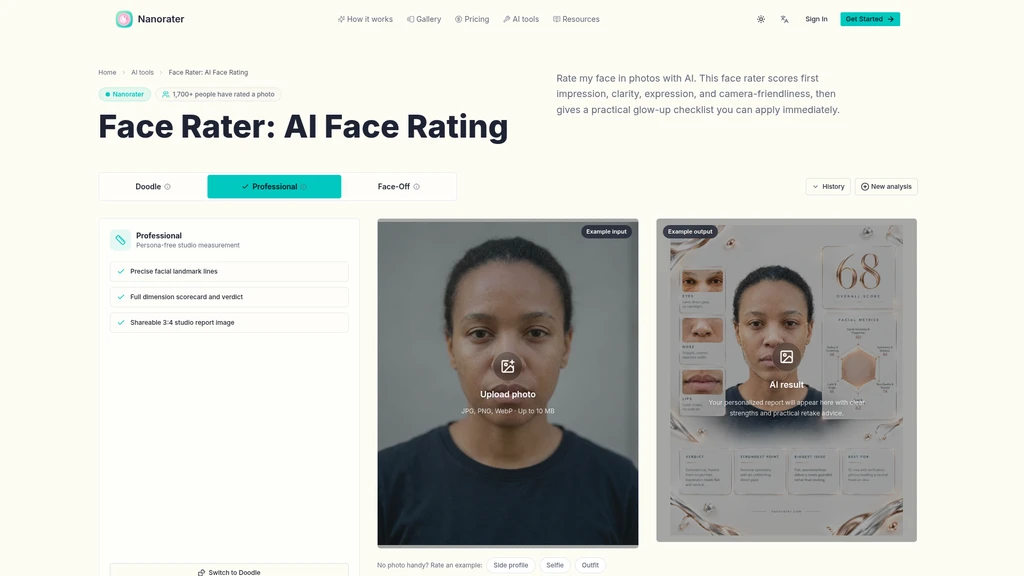Nanorater - Screenshot 2