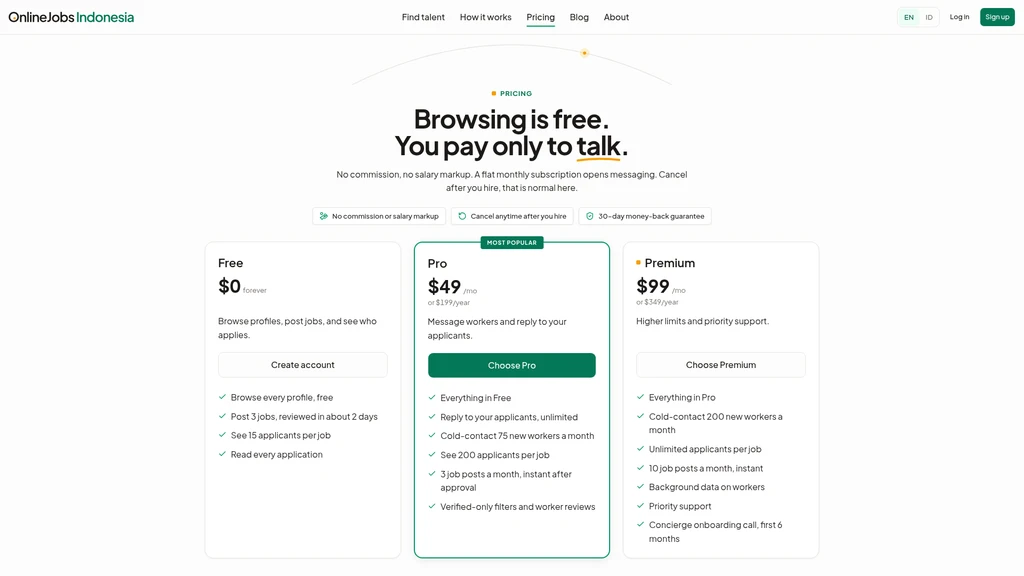 OnlineJobs Indonesia - Screenshot 3