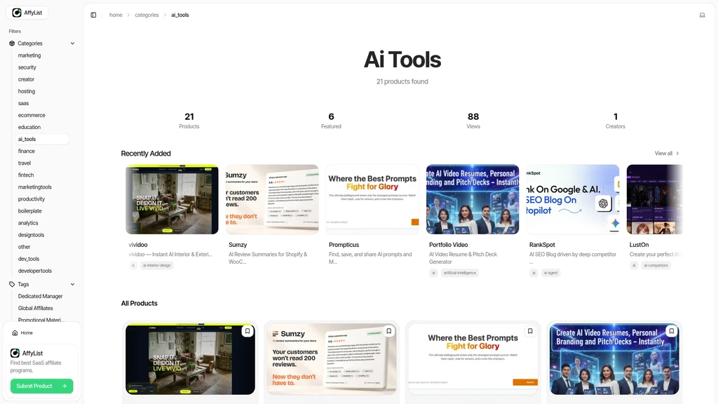 AffyList - Screenshot 3