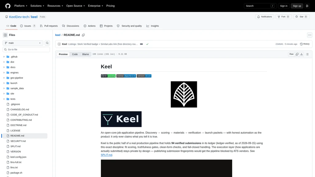 Keel - Screenshot 2