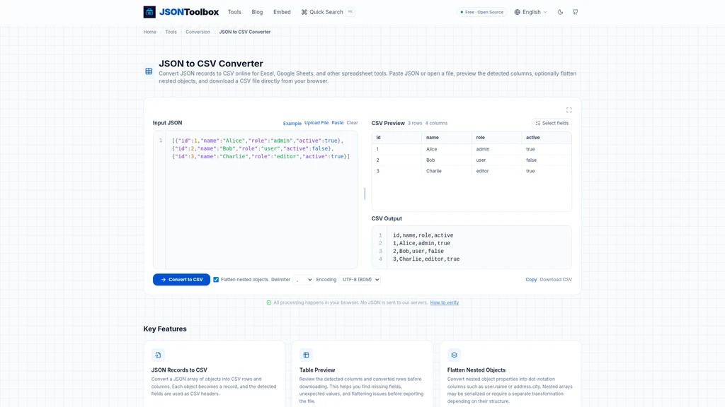 JSON Toolbox - Screenshot 3
