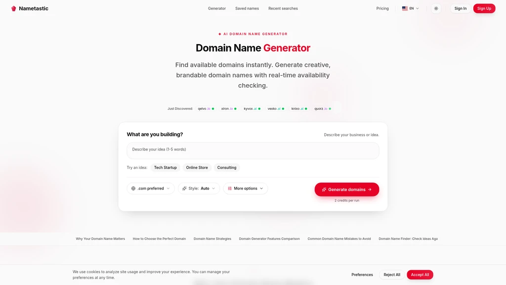 Nametastic - Screenshot 4