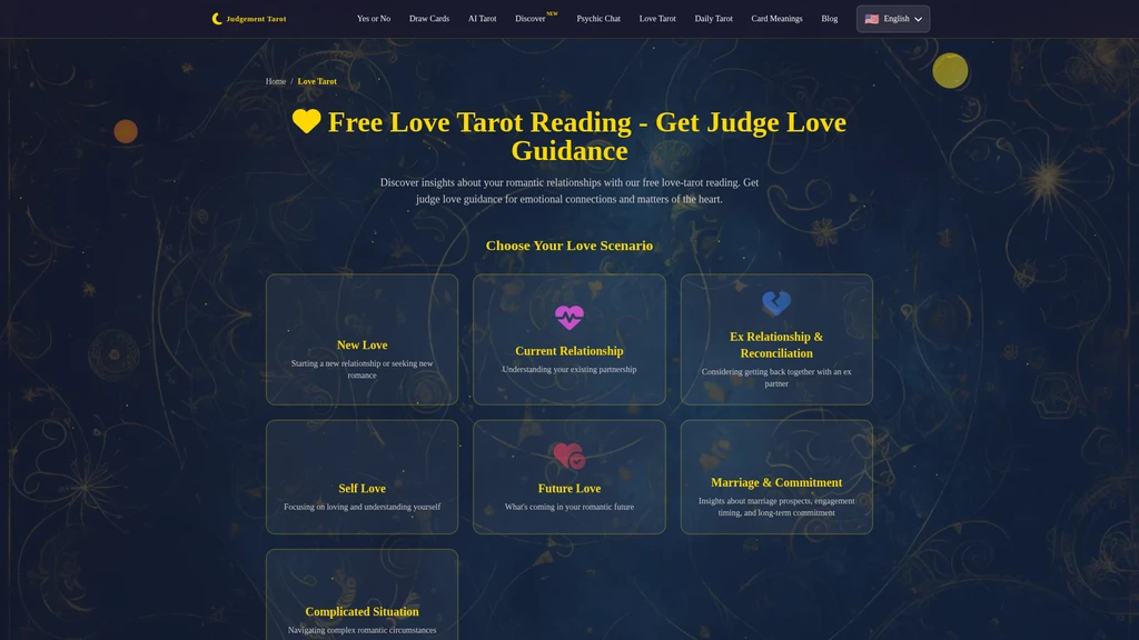 Judgement Tarot - Free AI Tarot Card Reading Online - Screenshot 4