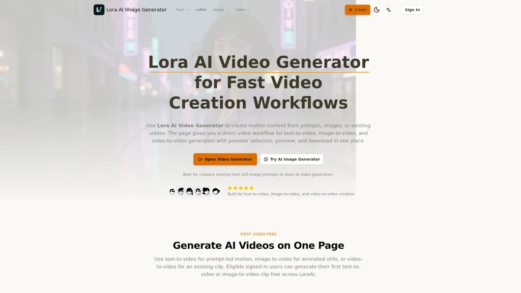 LoraAI.pro - Screenshot 4