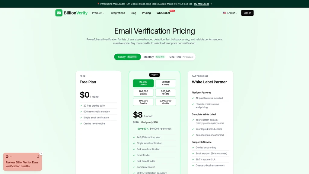 BillionVerify - Screenshot 2