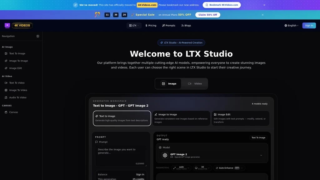 LTX Studio - Real-Time AI Video Generation Platform - Screenshot 2