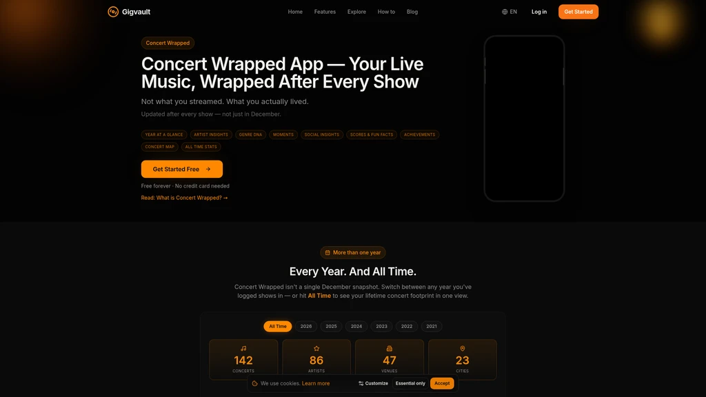 Gigvault - Screenshot 2