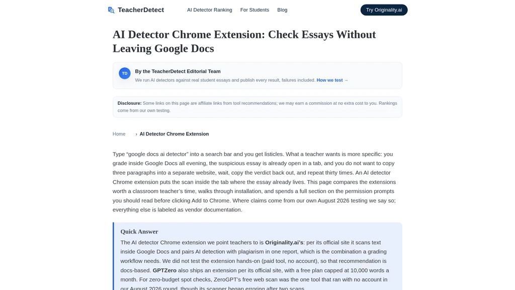 TeacherDetect - Screenshot 3