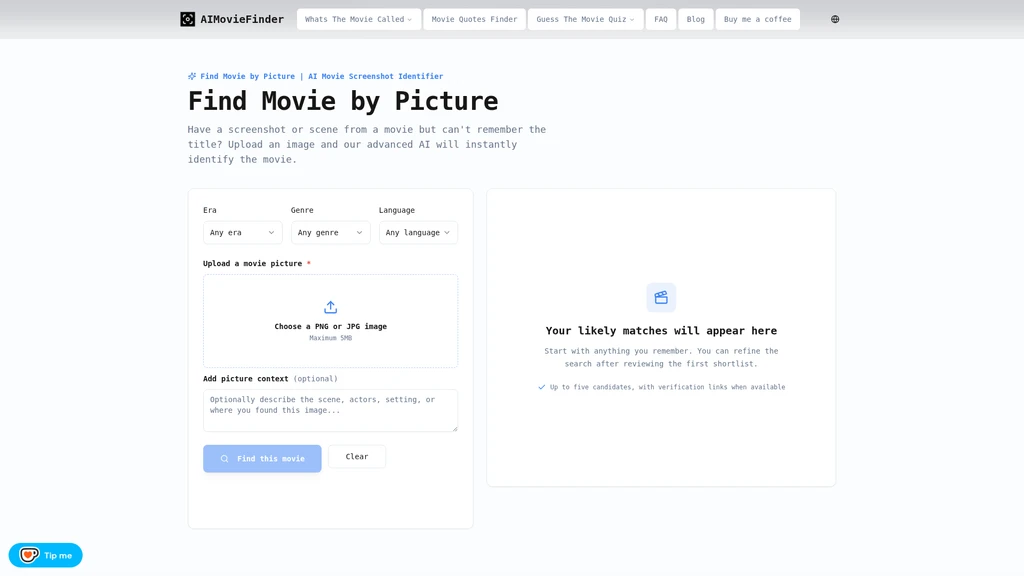AI Movie Finder - Screenshot 2