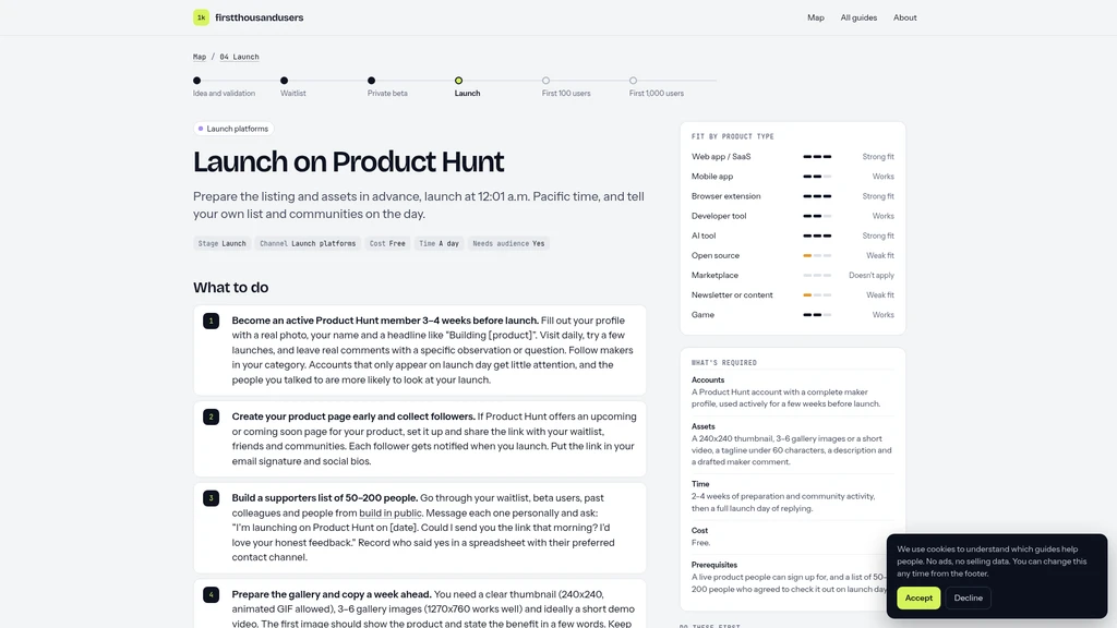 First Thousand Users - Screenshot 4