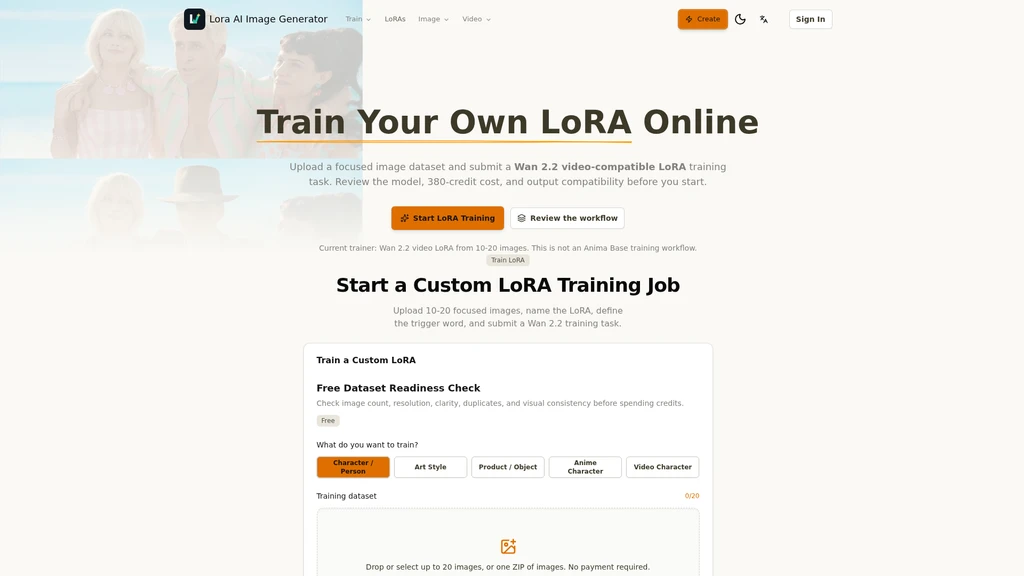 LoraAI.pro - Screenshot 3