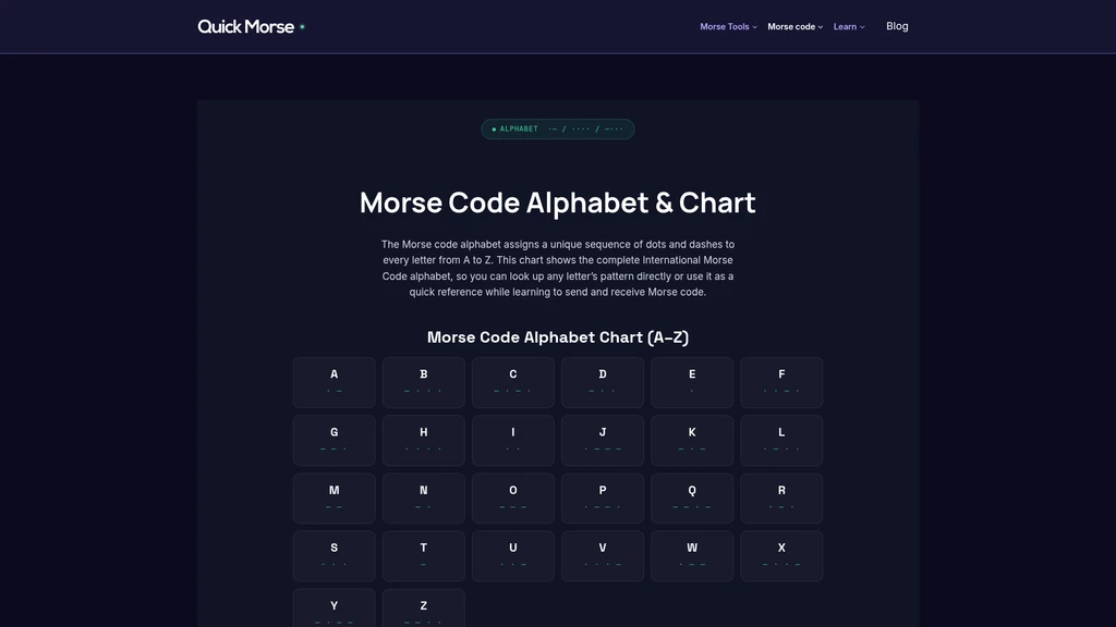 QuickMorse - Screenshot 3