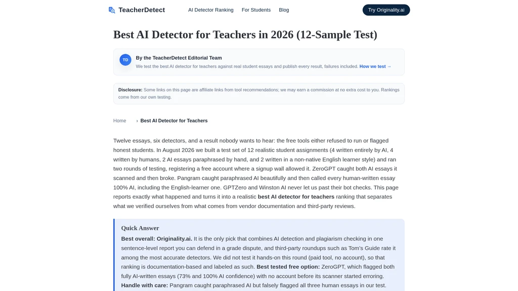 TeacherDetect - Screenshot 2