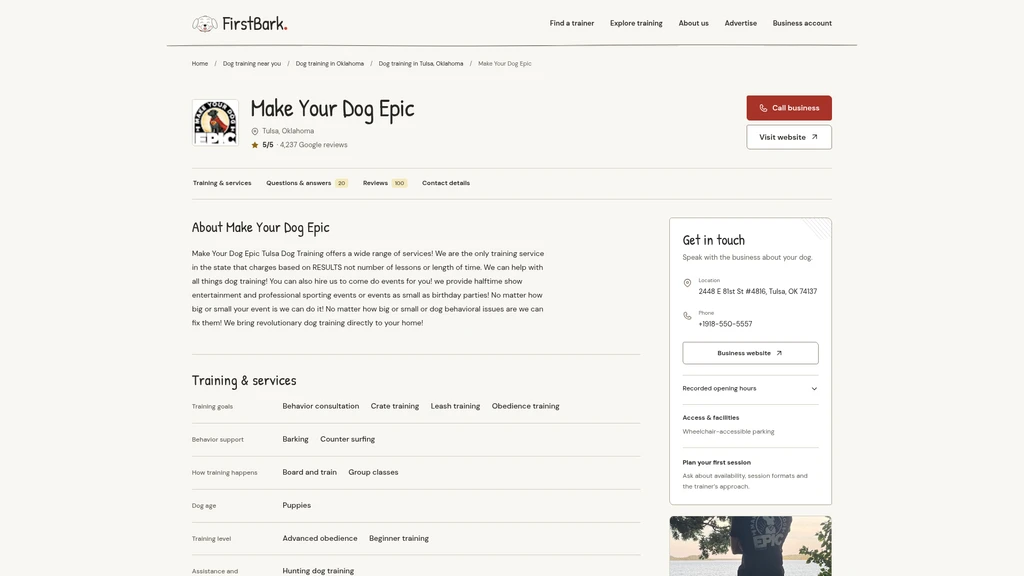 Firstbark - Screenshot 3