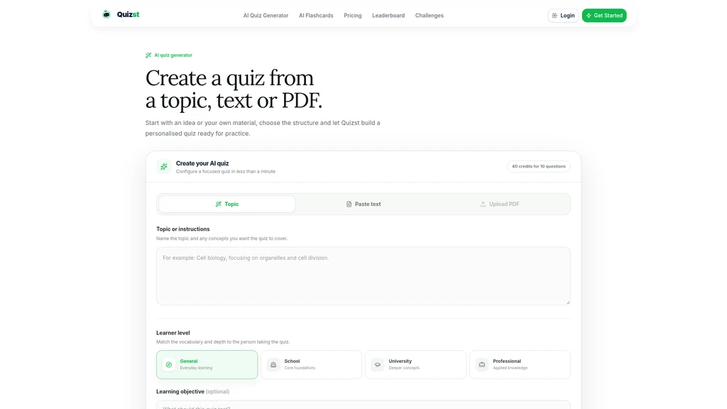 Quizst - Screenshot 2