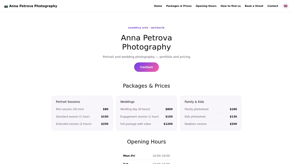 autoSite - Screenshot 4