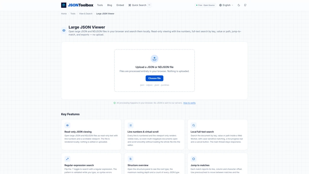 JSON Toolbox - Screenshot 2