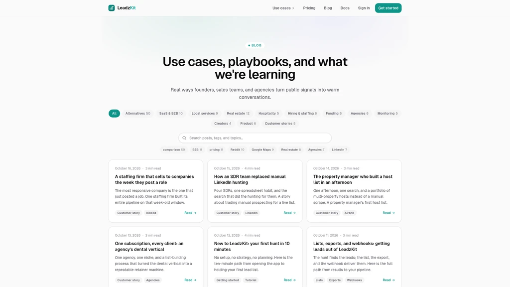 LeadzKit - Screenshot 2