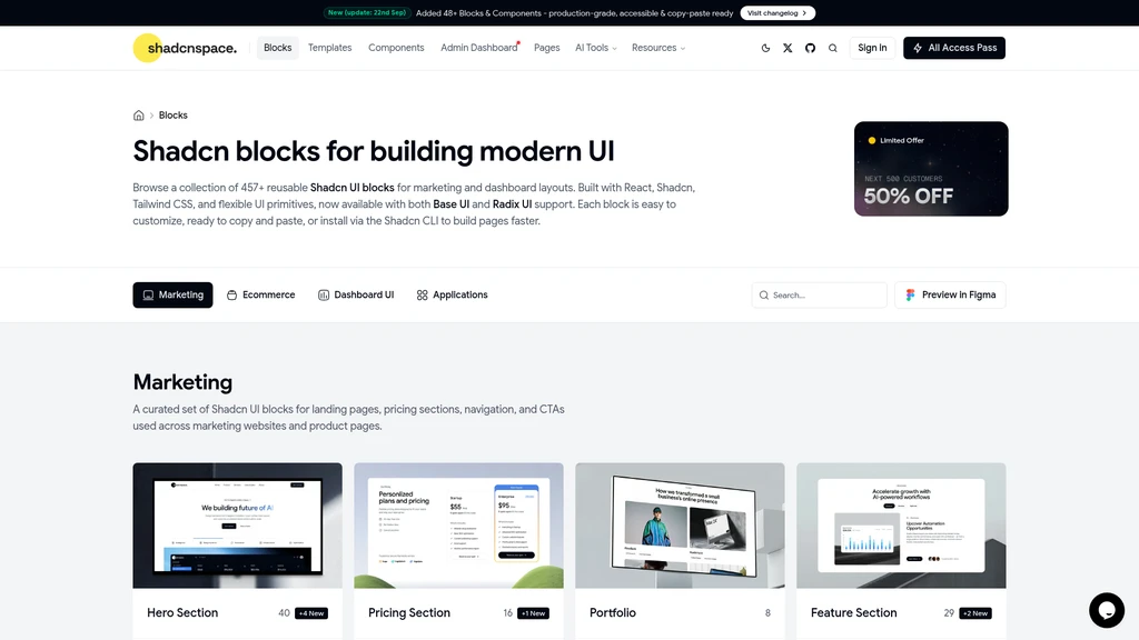 ShadcnSpace - Screenshot 2