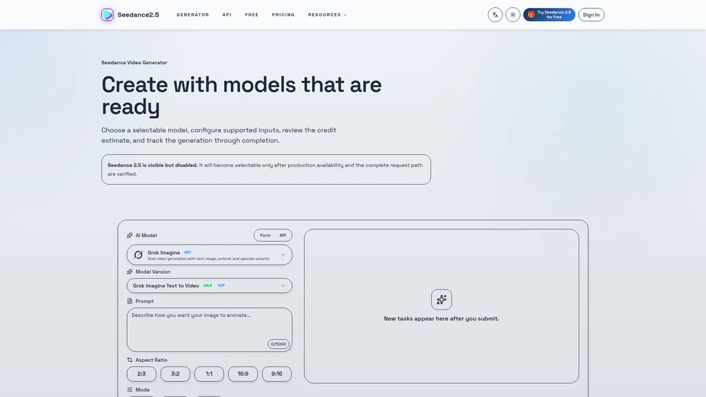 Seedance 2.5 AI Video Generator - Screenshot 2