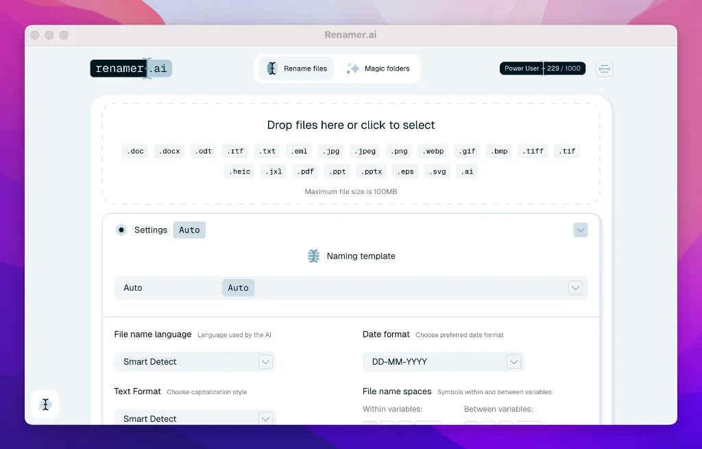 Renamer.ai - Screenshot 4
