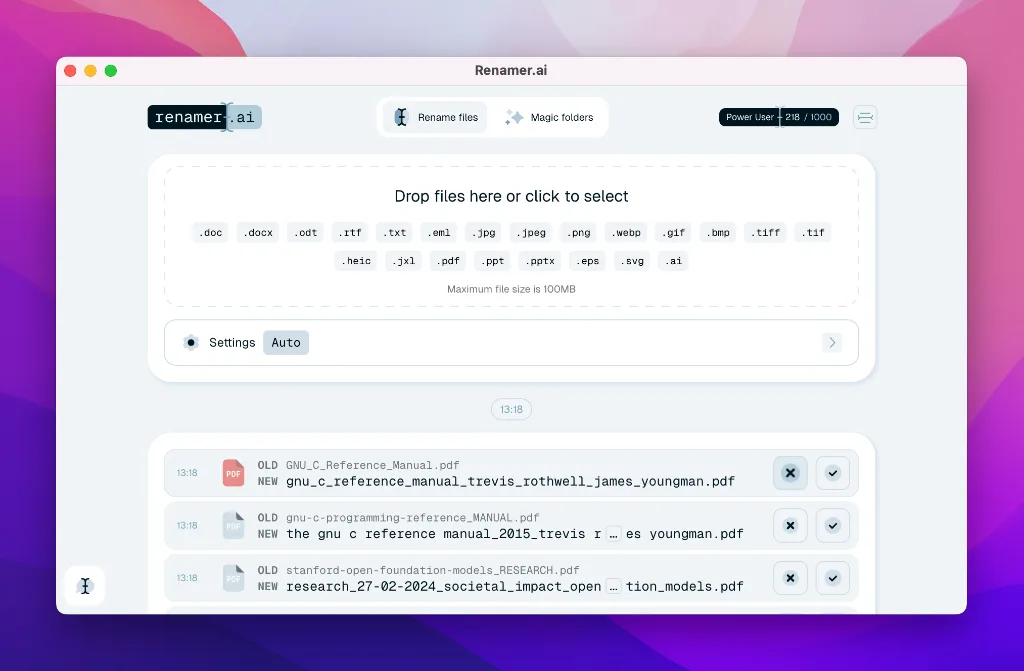 Renamer.ai - Screenshot 2